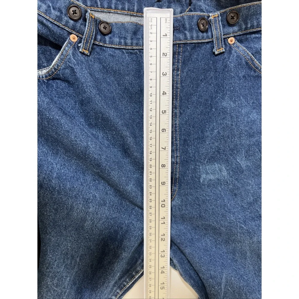 Vintage Levis 517 Mens 42x32 Blue Boot‎ Cut 80's Orange Tab Jeans USA Made